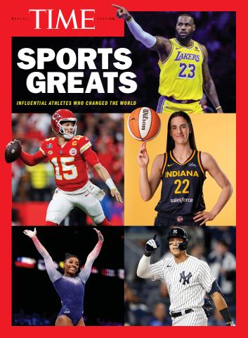 TIME Sports Greats issue TIME Sports Greats