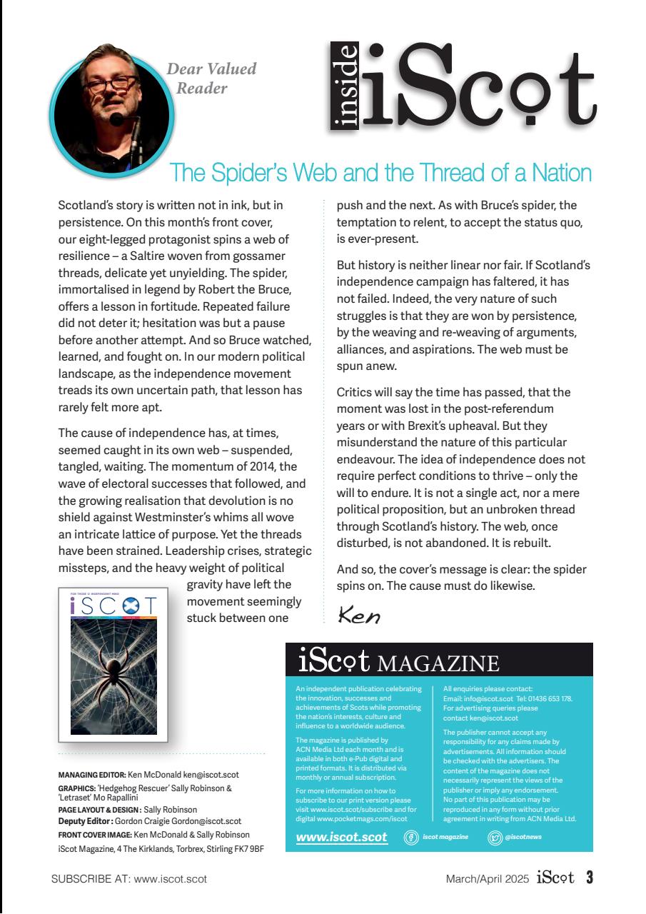 iScot Magazine Preview Pages