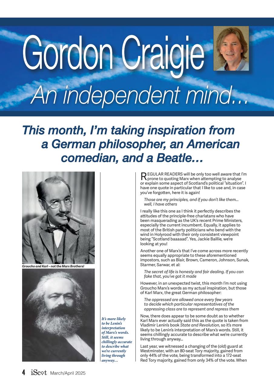 iScot Magazine Preview Pages