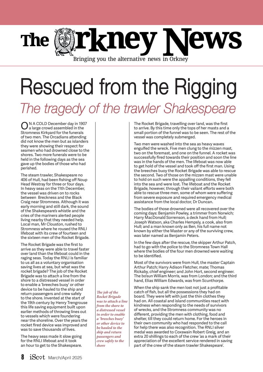 iScot Magazine Preview Pages