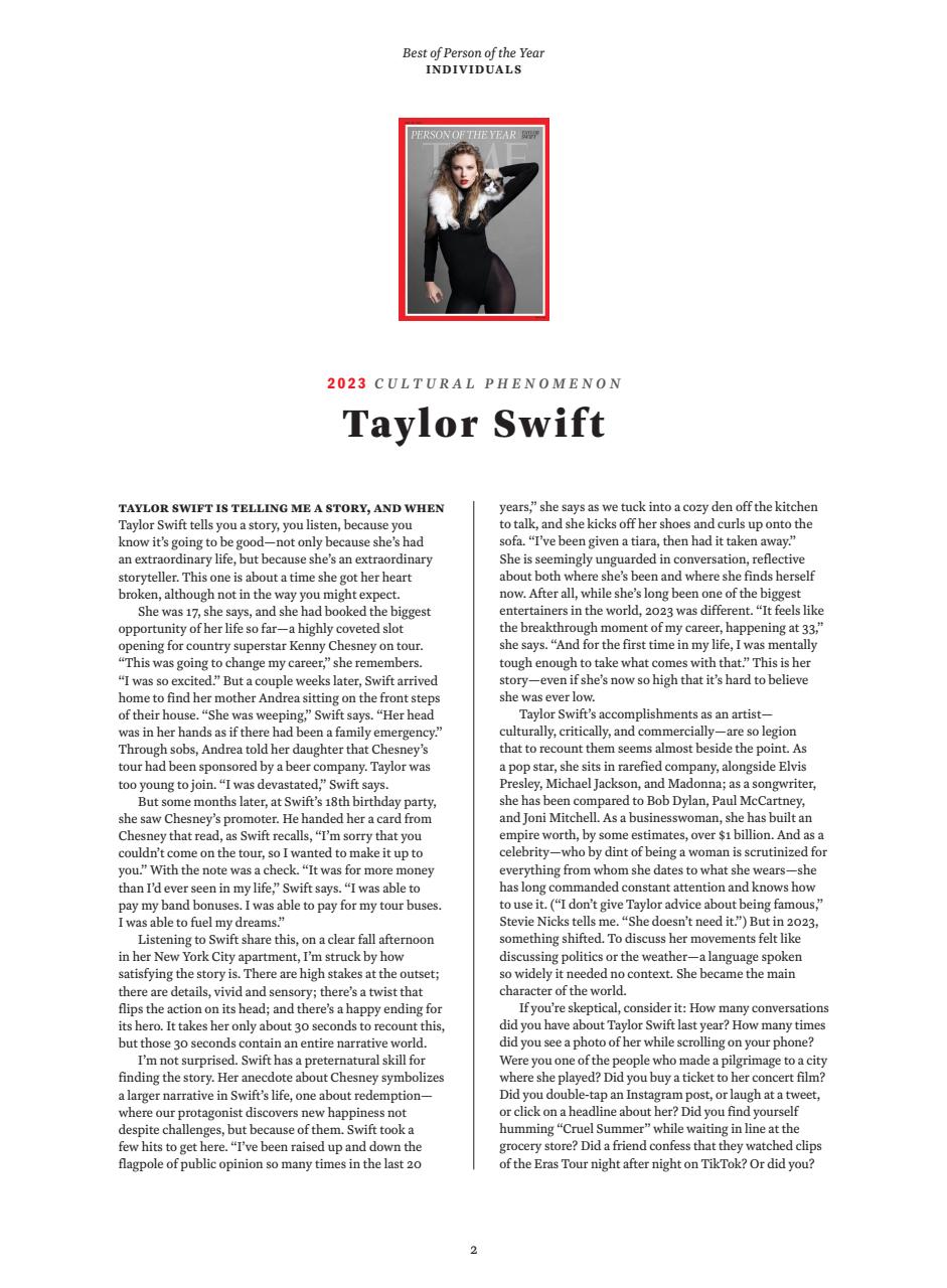 TIME Magazine Europe Preview Pages