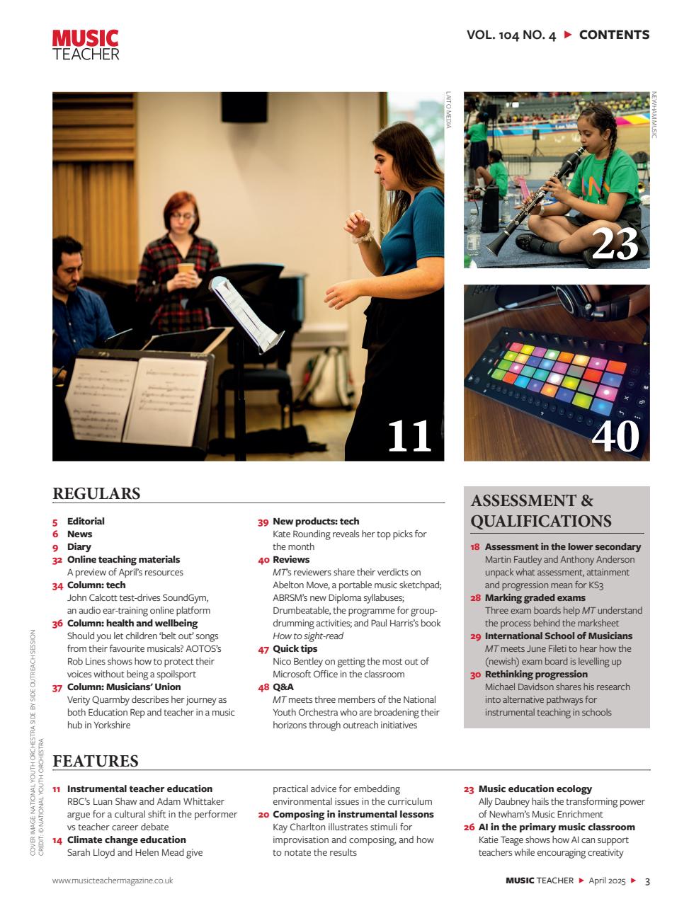 Music Teacher Preview Pages