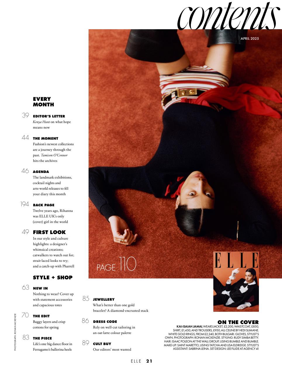Elle Preview Pages
