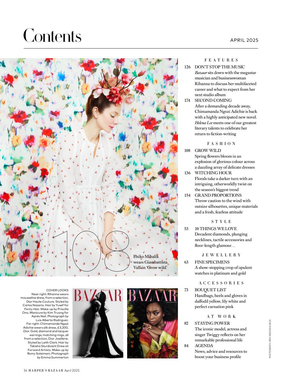 Harper's Bazaar Preview Pages