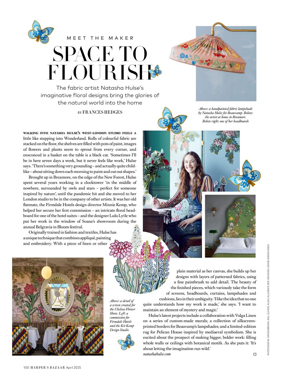 Harper's Bazaar Preview Pages