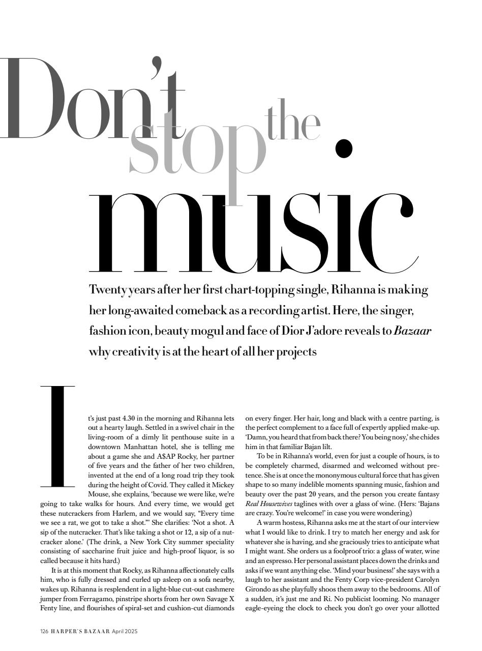 Harper's Bazaar Preview Pages