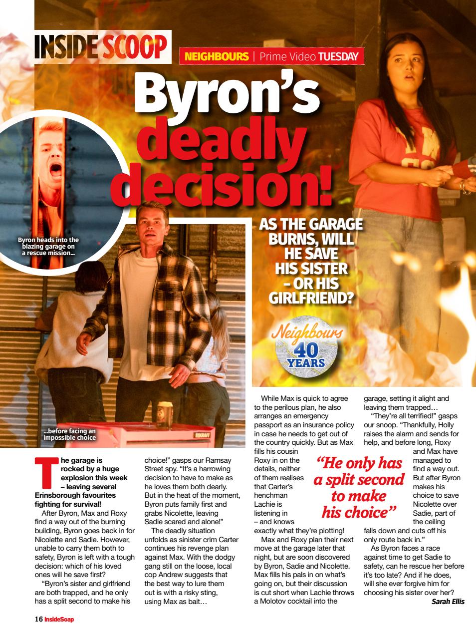 Inside Soap Preview Pages