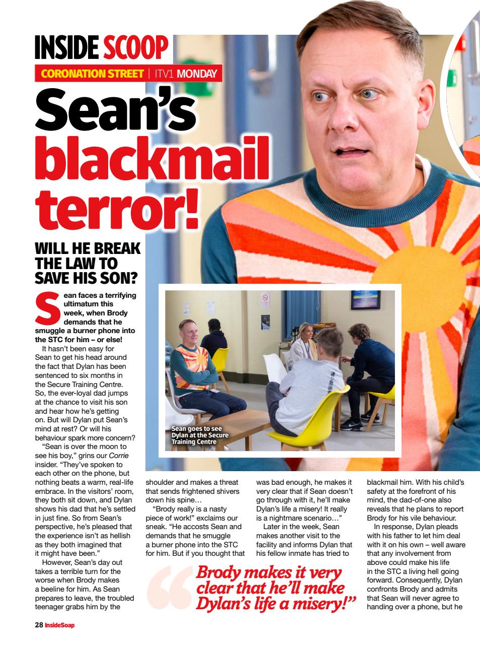 Inside Soap Preview Pages
