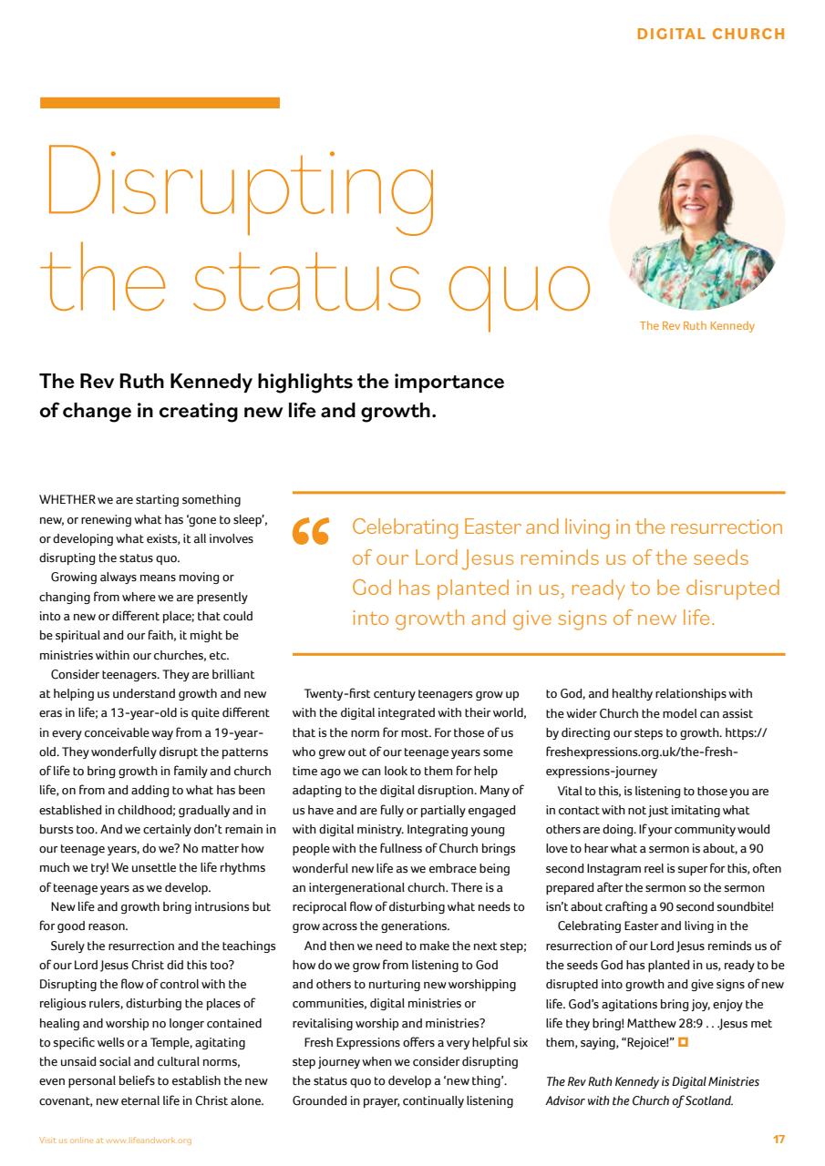 Life and Work Preview Pages