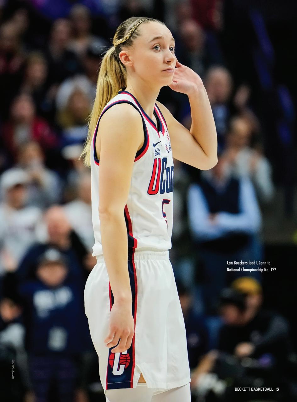 Beckett Basketball Magazine Preview Pages