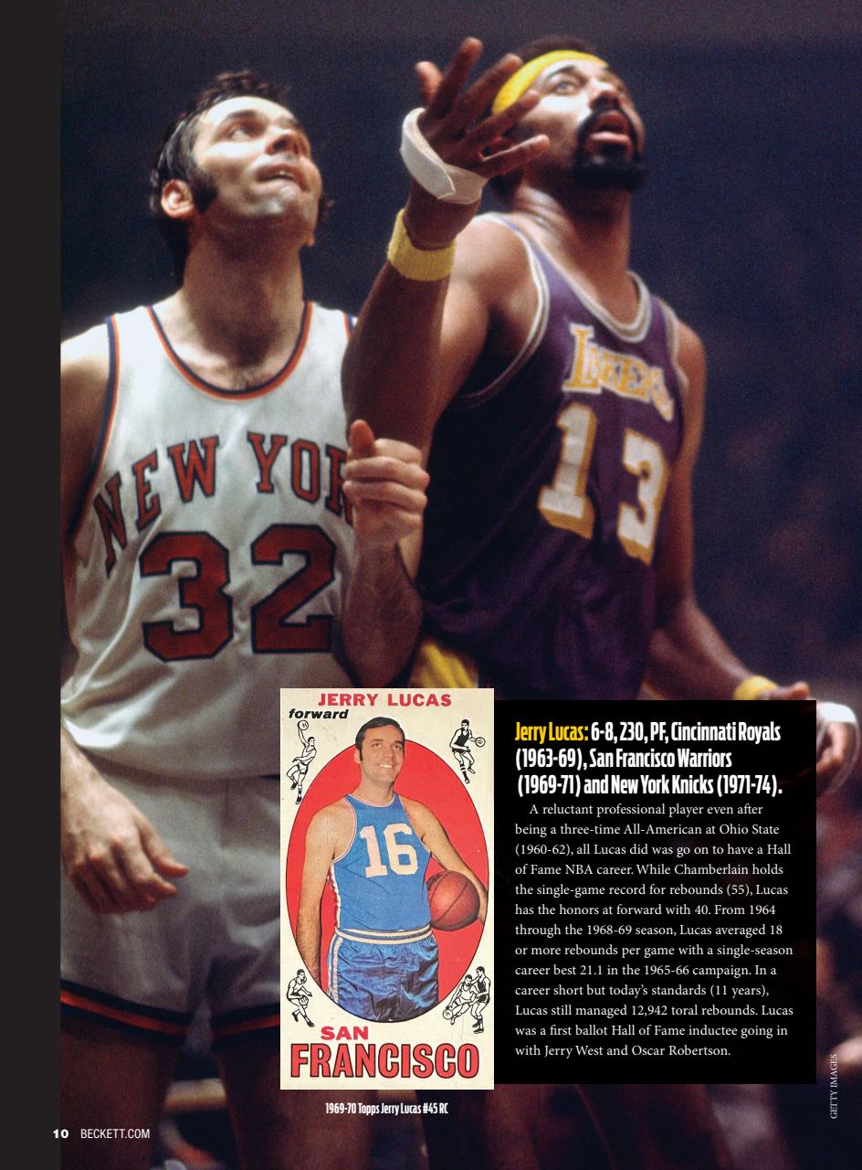 Beckett Basketball Magazine Preview Pages