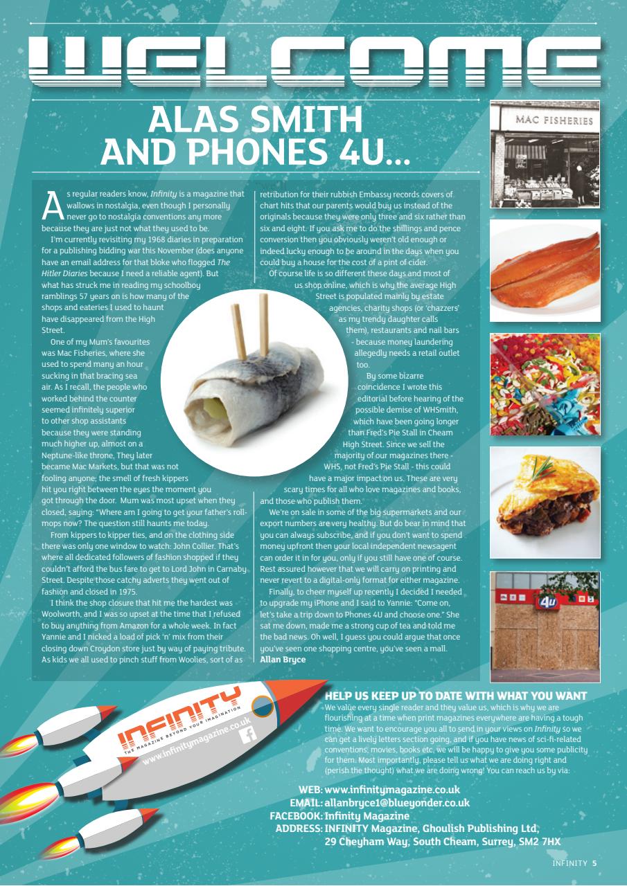 Infinity Magazine Preview Pages