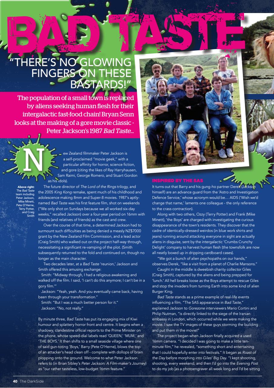 The Darkside Preview Pages