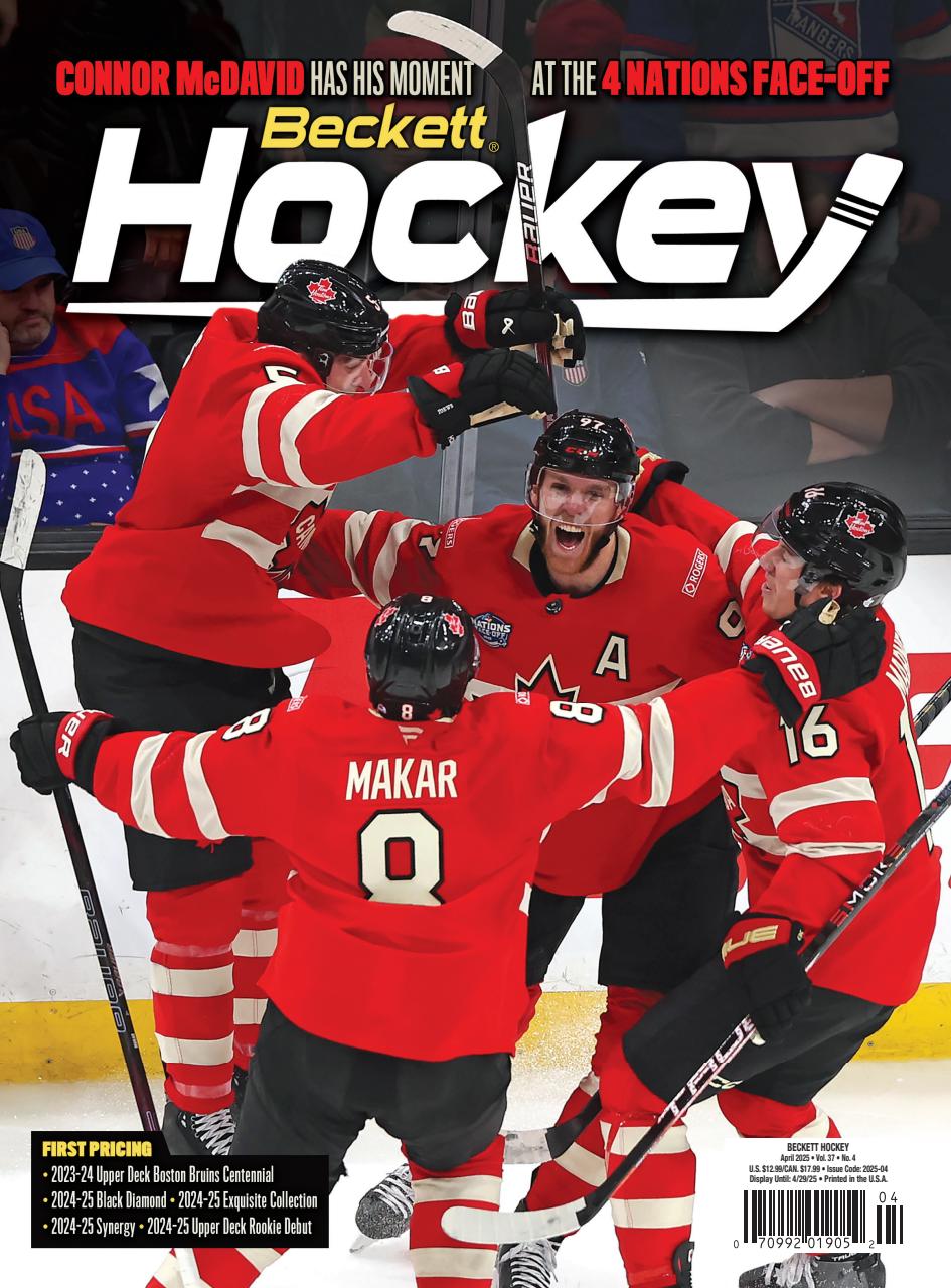 Beckett Hockey Magazine Preview Pages