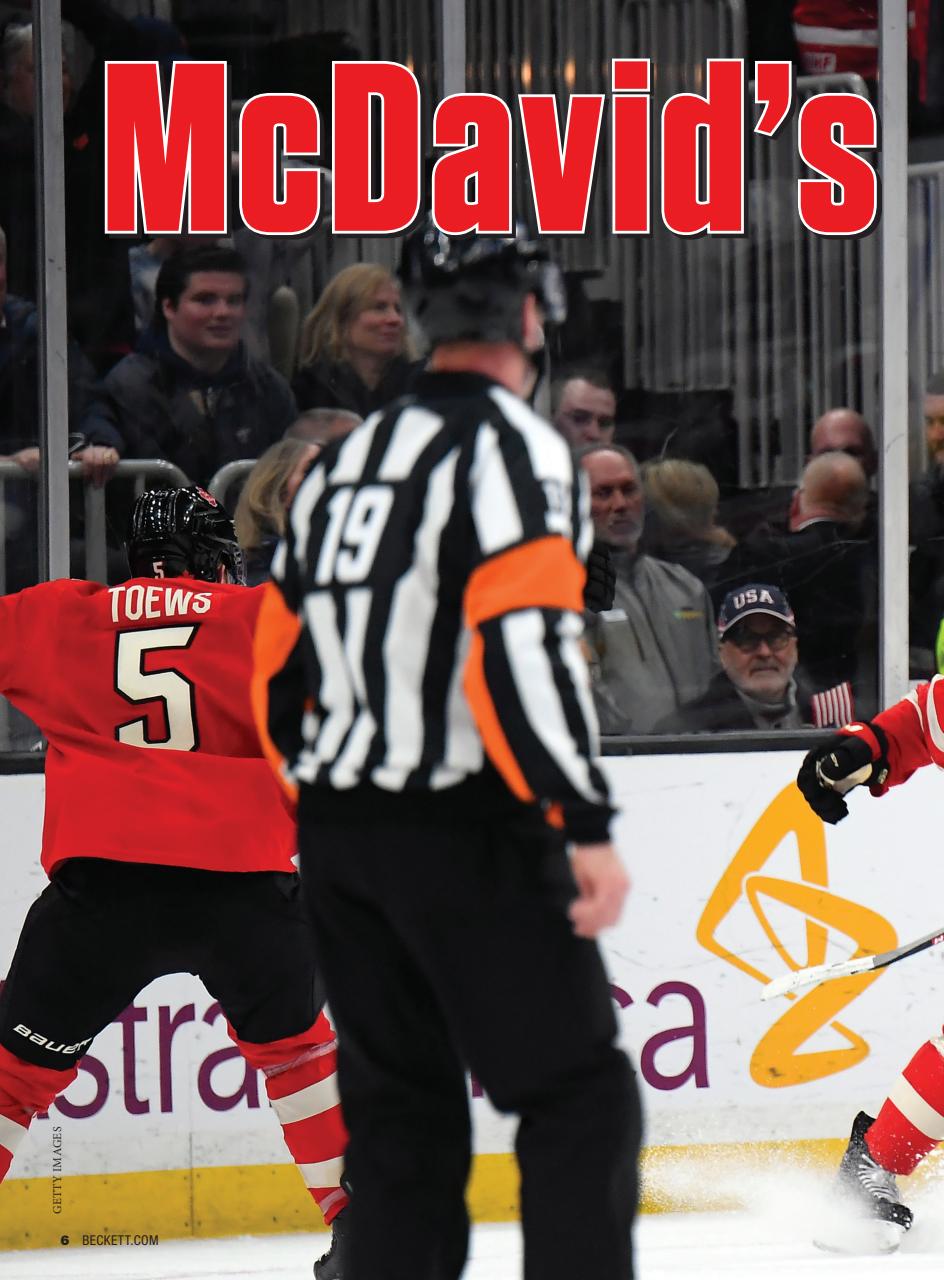 Beckett Hockey Magazine Preview Pages