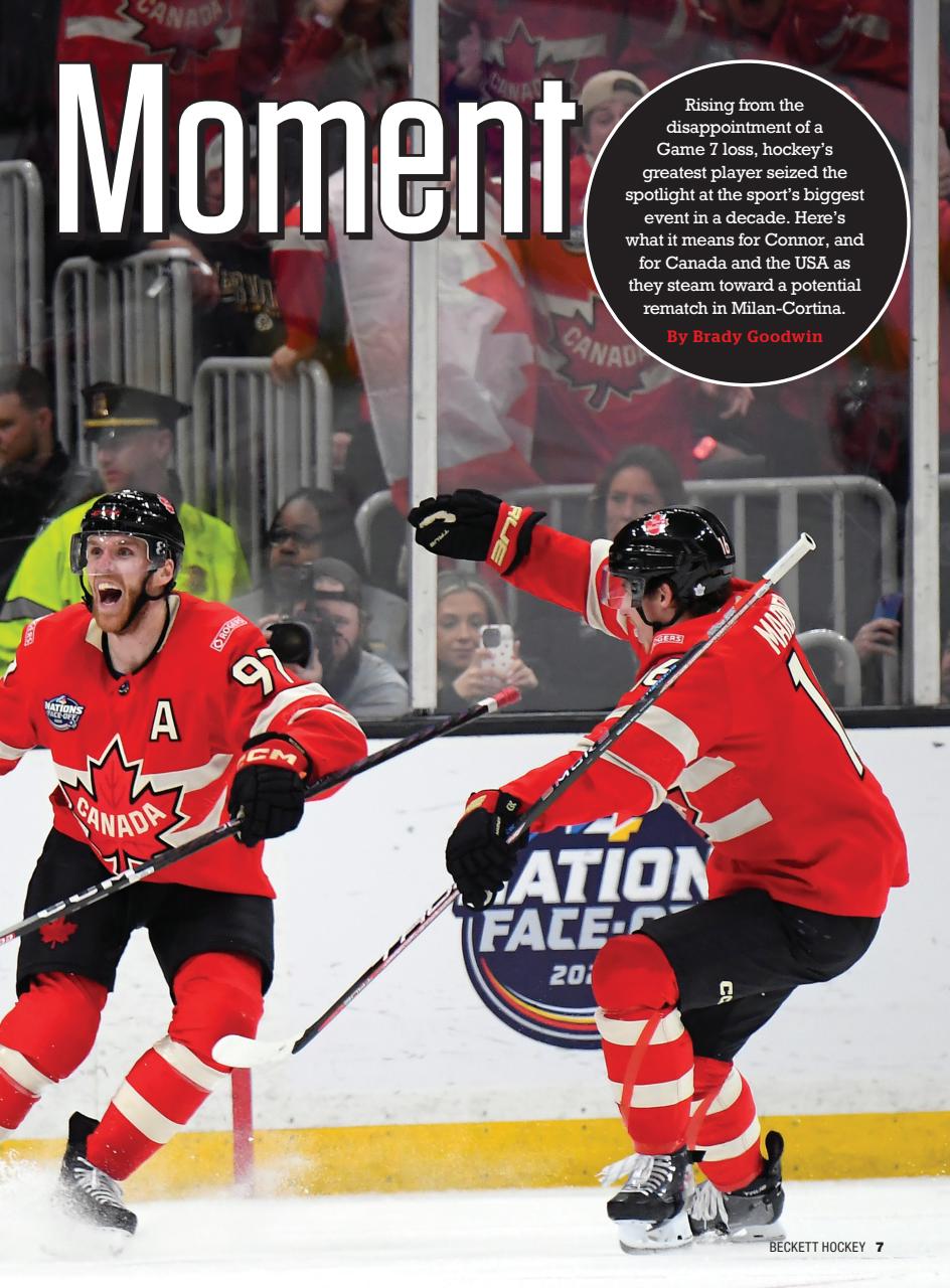 Beckett Hockey Magazine Preview Pages