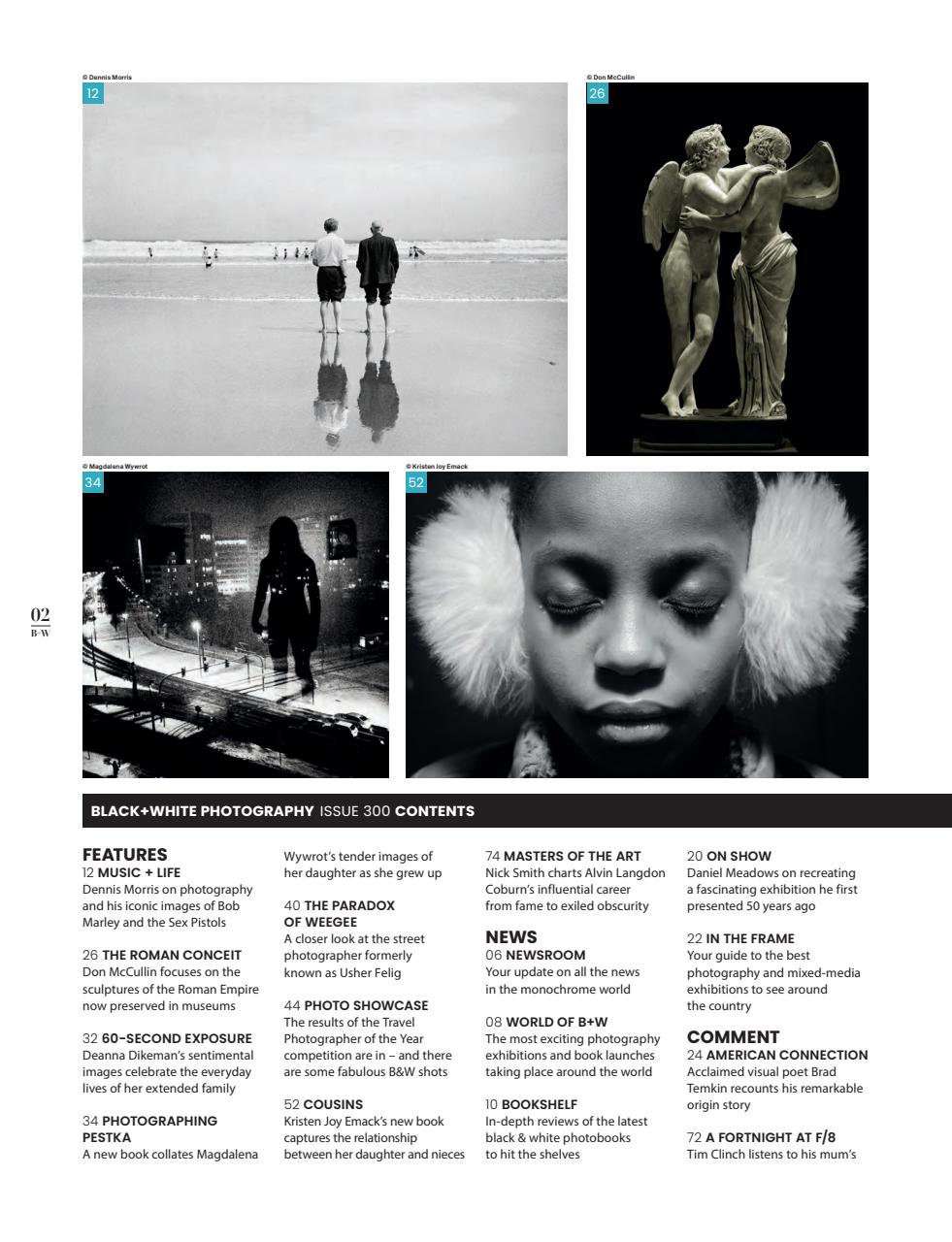 Black+White Photography Preview Pages