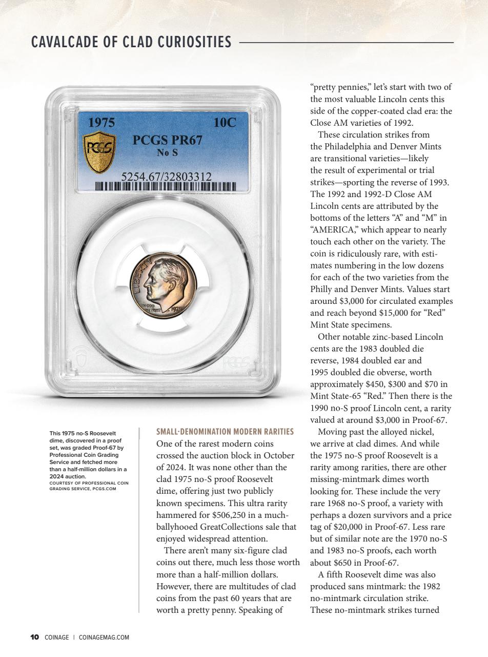 COINage Magazine Preview Pages