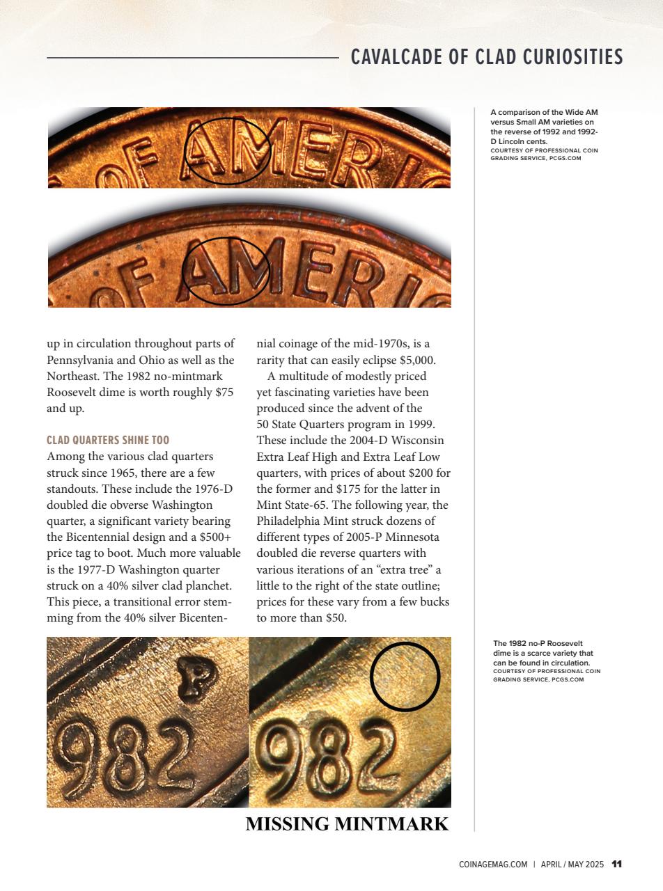 COINage Magazine Preview Pages
