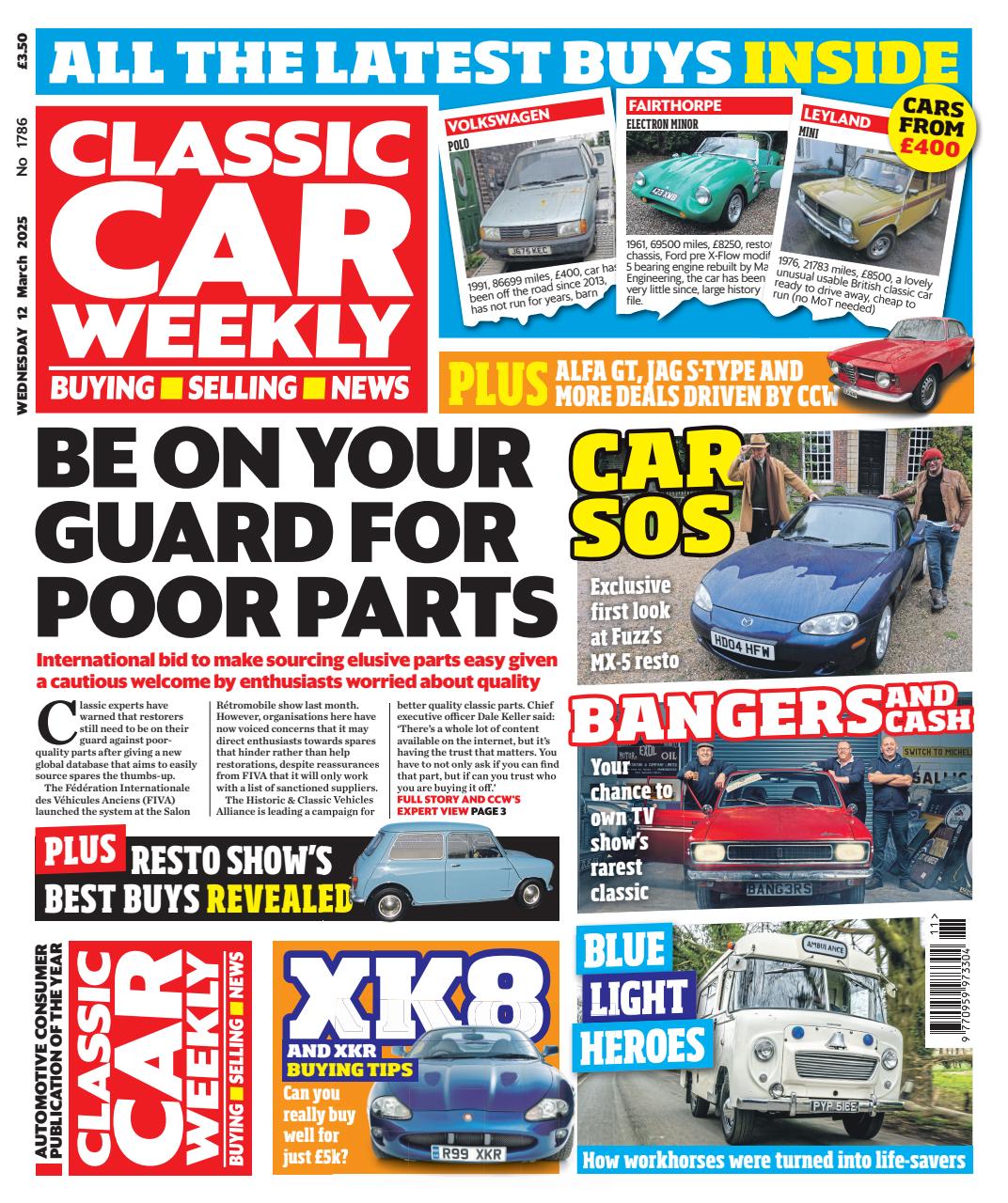 Classic Car Weekly Preview Pages