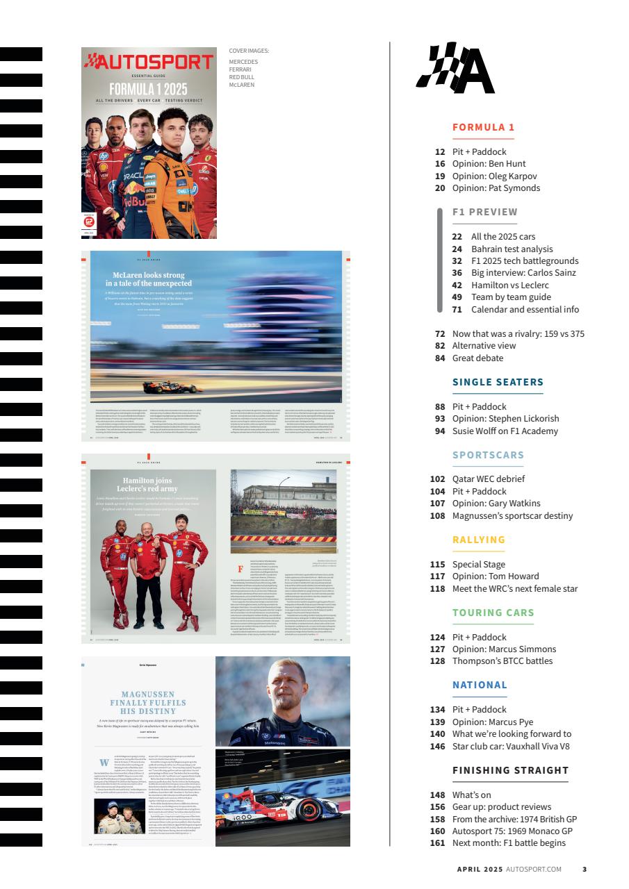 Autosport Preview Pages