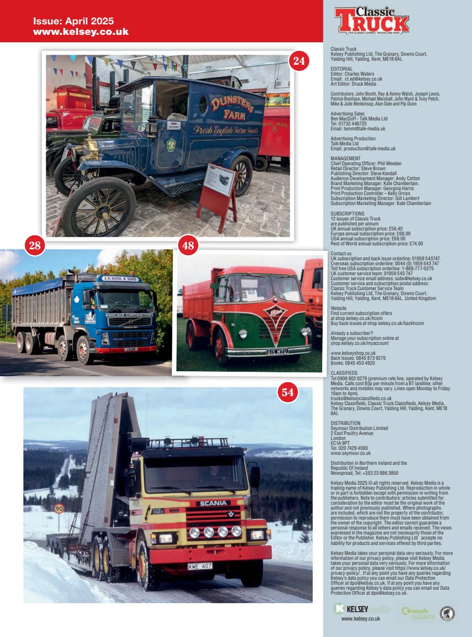 Classic Truck Preview Pages