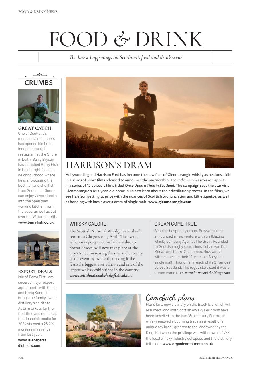 Scottish Field Preview Pages