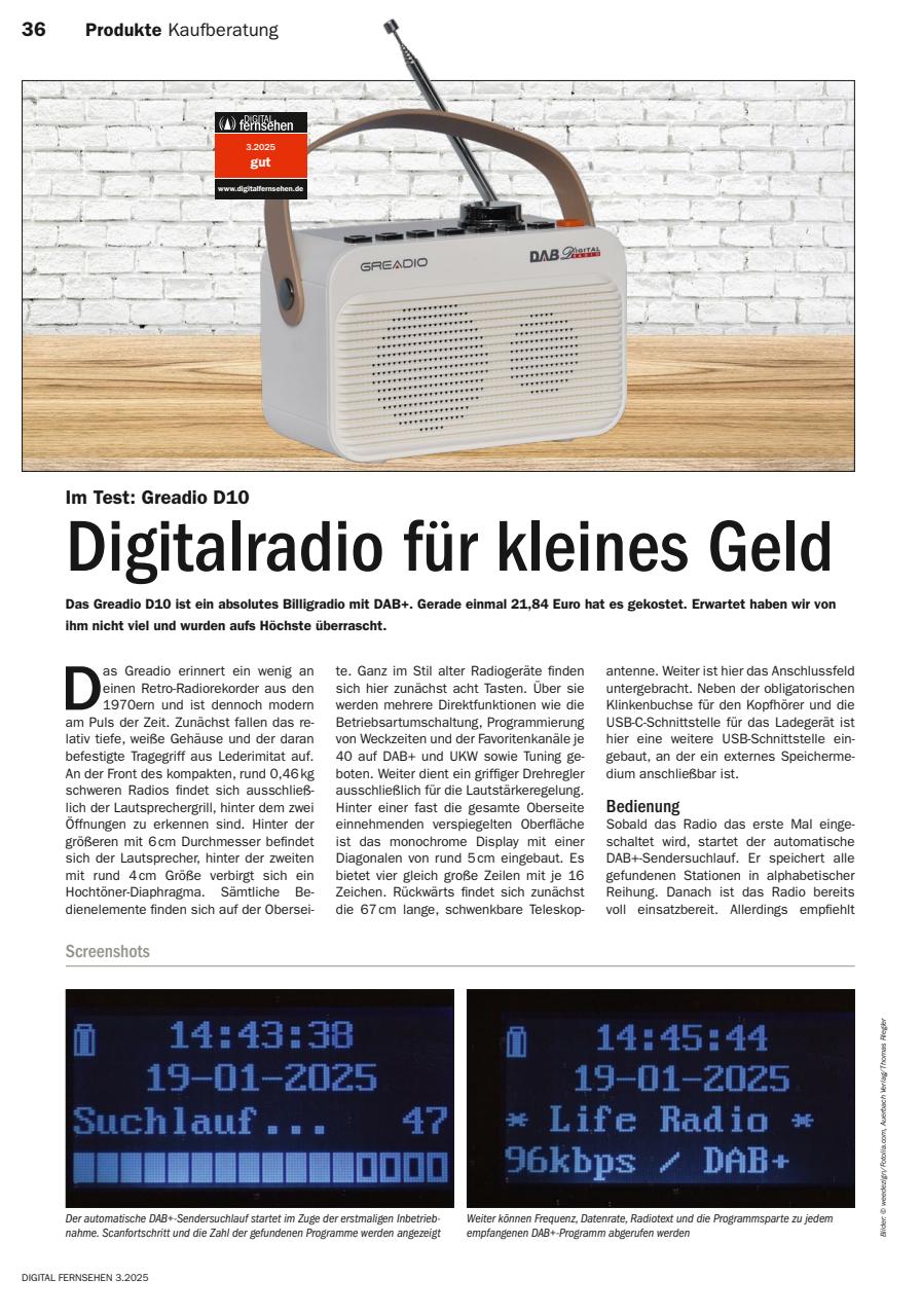 Digital Fernsehen Preview Pages