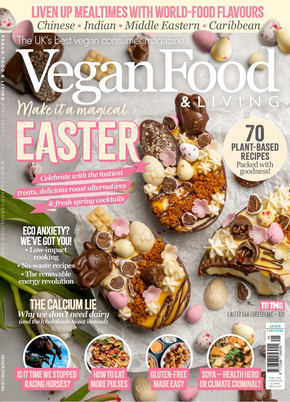 Vegan Food & Living Magazine Preview Pages