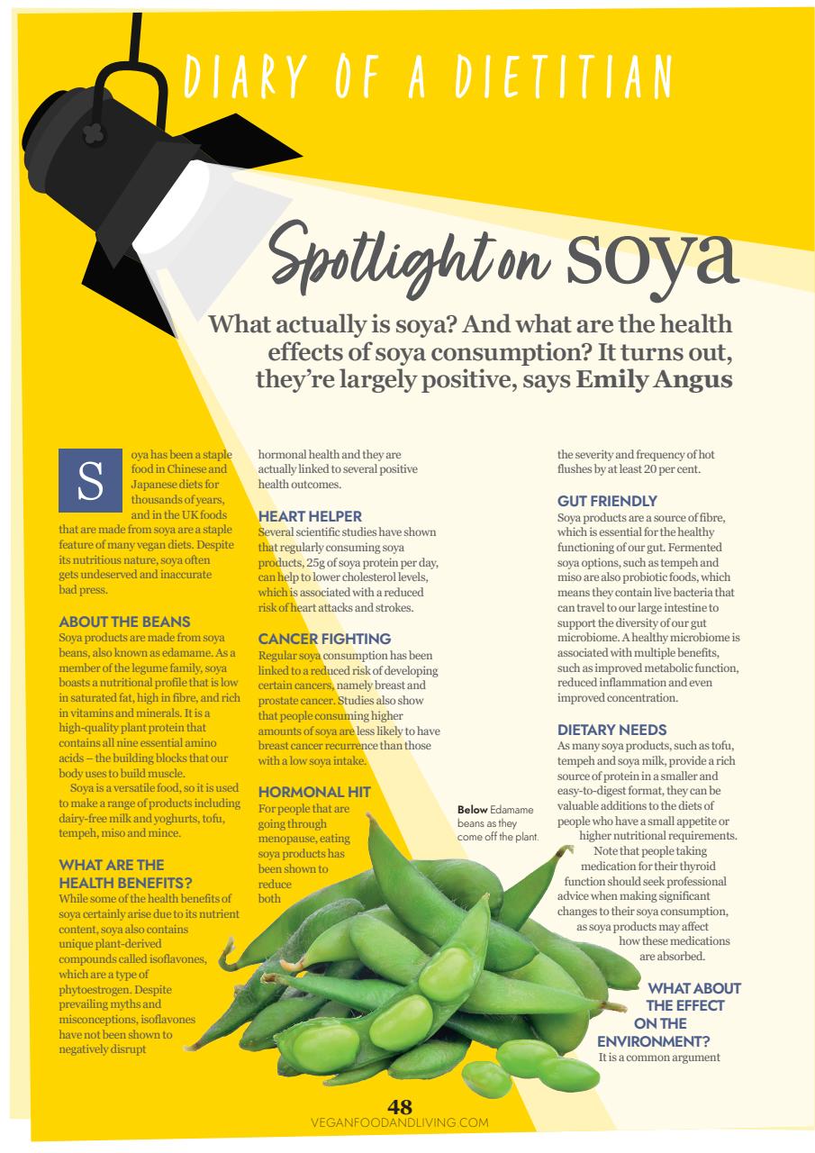 Vegan Food & Living Magazine Preview Pages