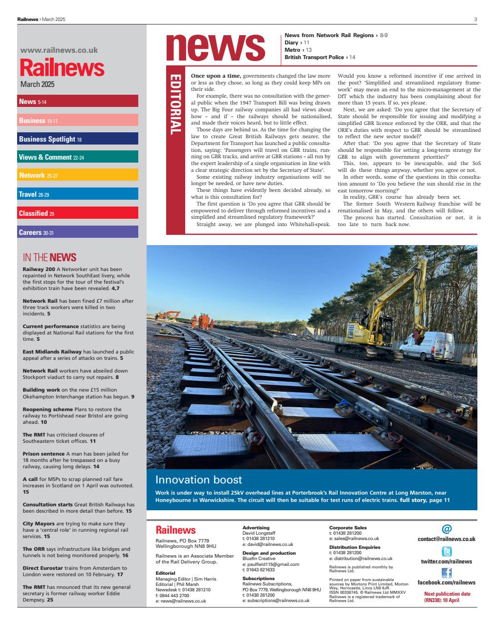 Railnews Preview Pages