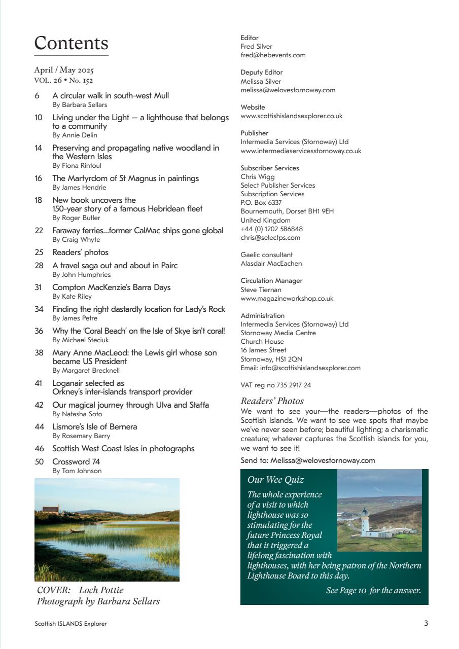 Scottish Islands Explorer Preview Pages