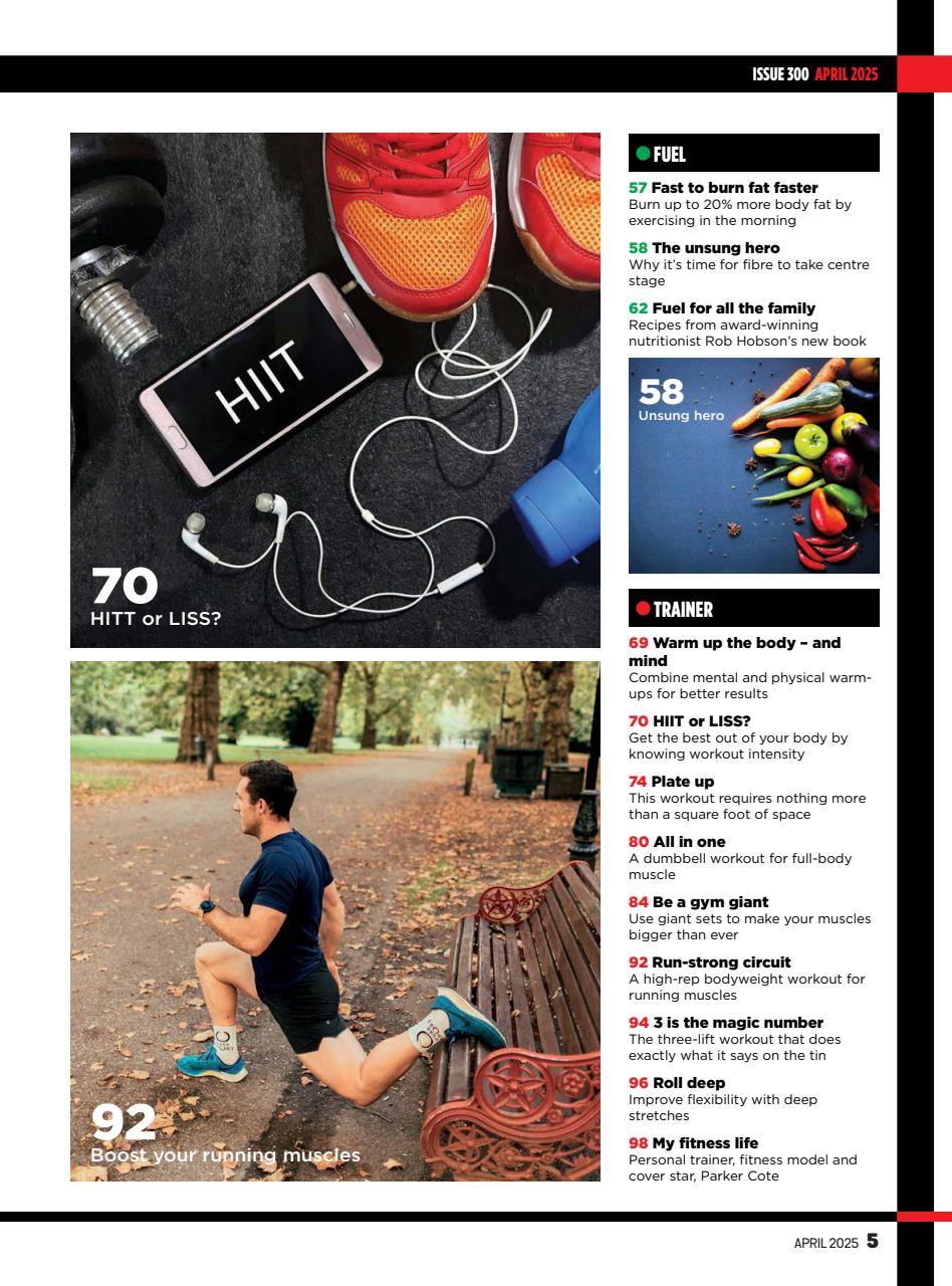 Men's Fitness Preview Pages
