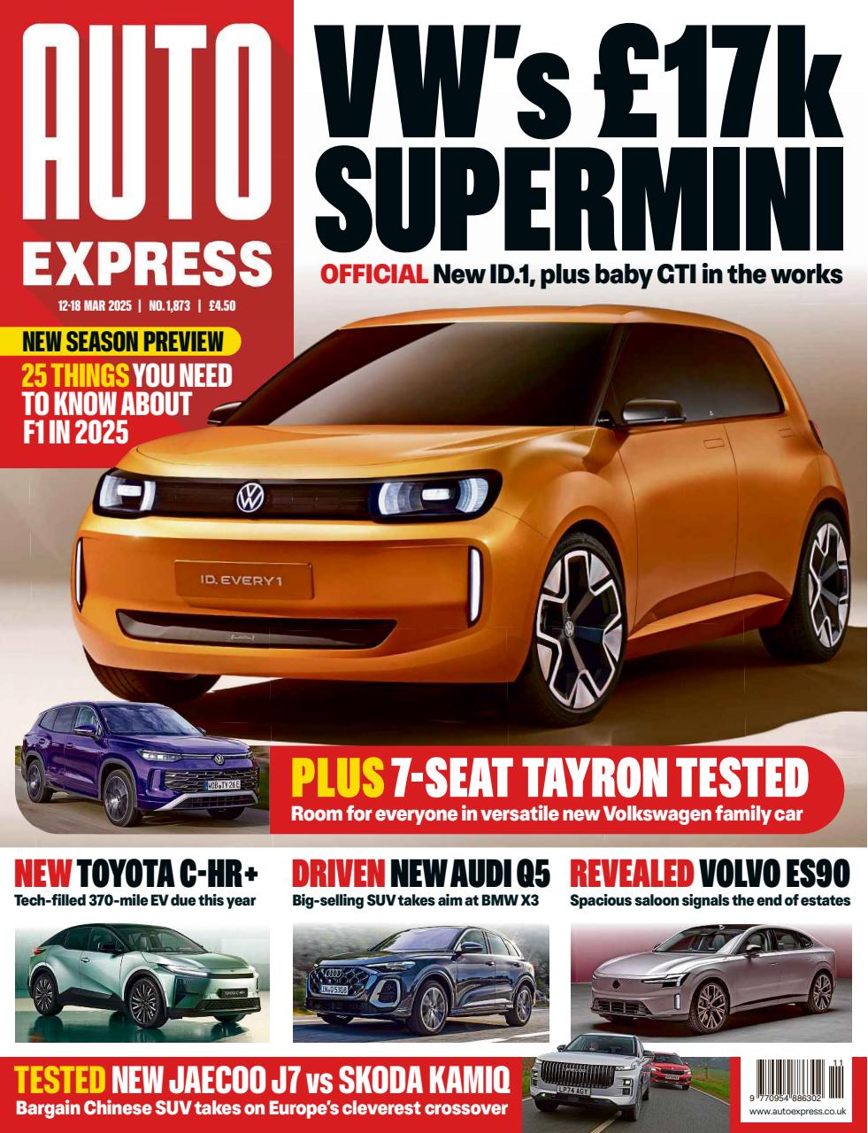 Auto Express Preview Pages