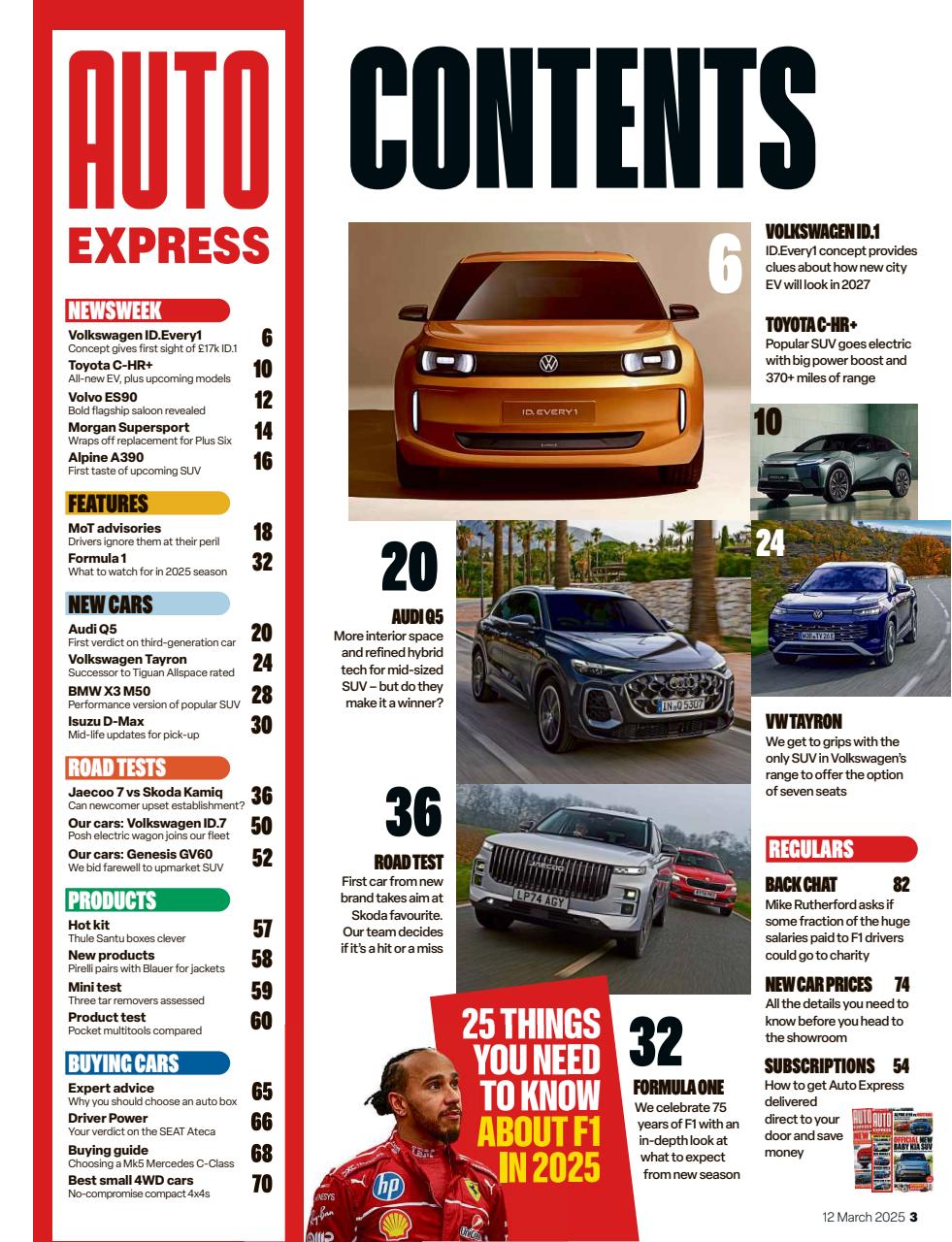 Auto Express Preview Pages