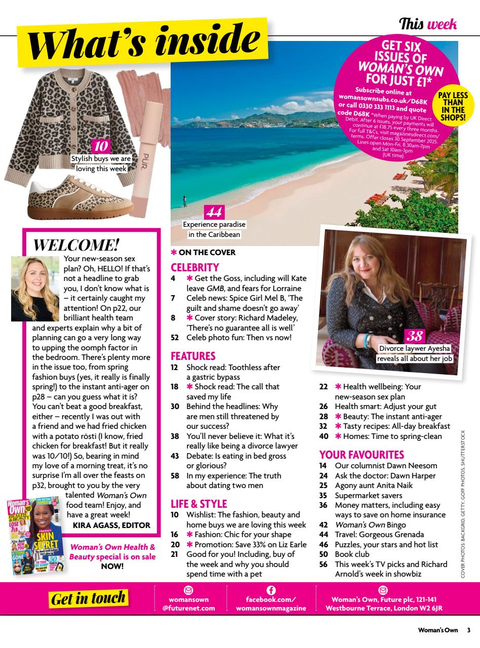 Woman's Own Preview Pages