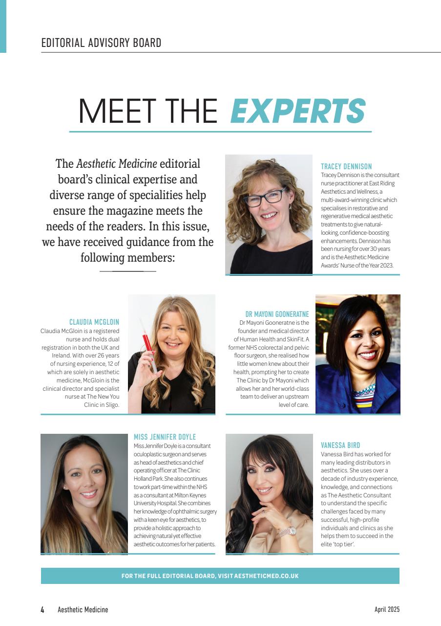 Aesthetic Medicine Preview Pages