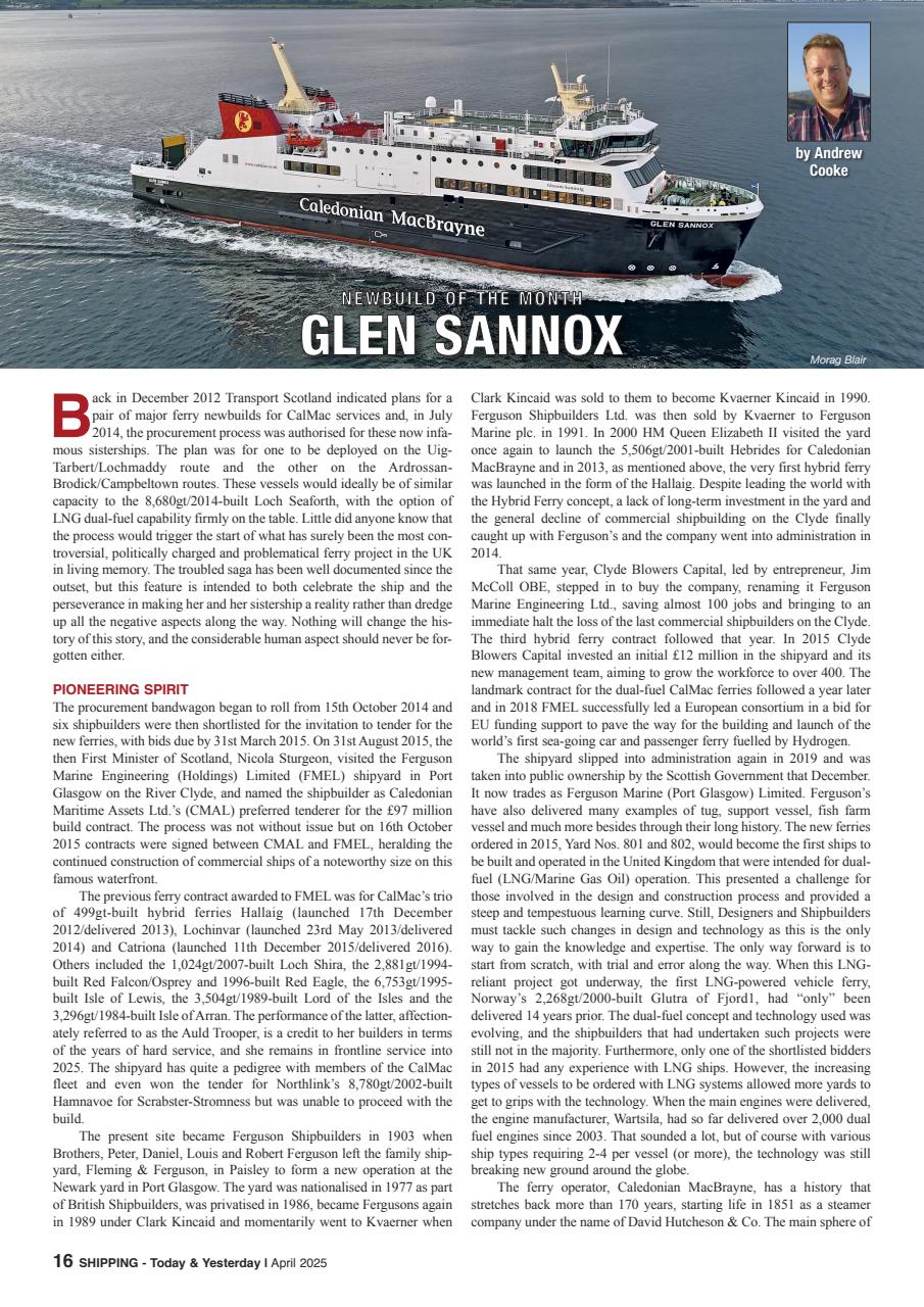 Shipping Today & Yesterday Preview Pages