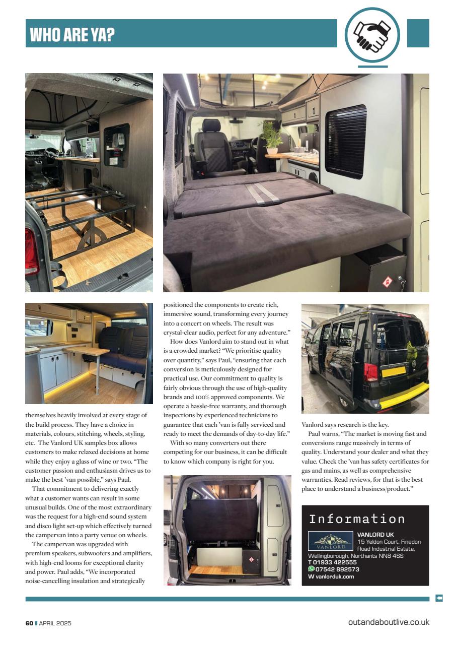 Campervan Preview Pages