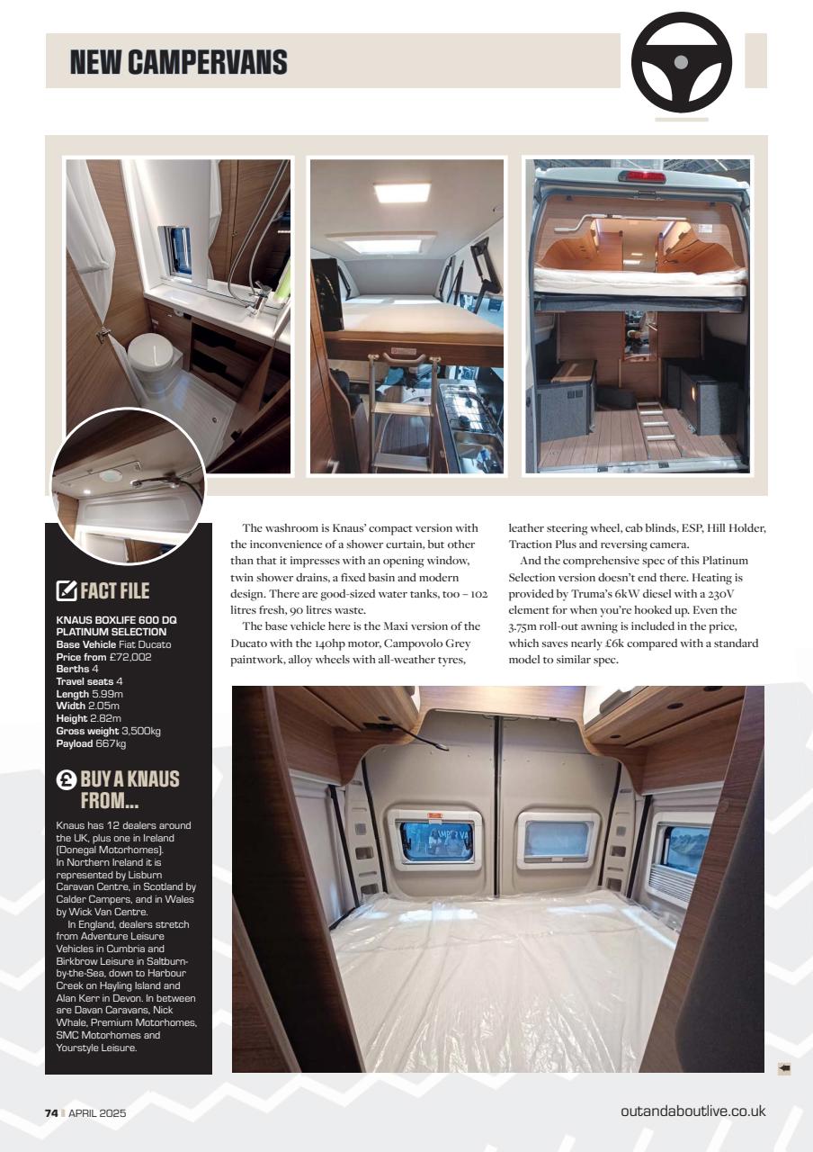 Campervan Preview Pages