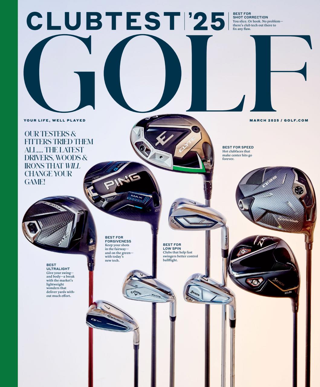 Golf Magazine Preview Pages