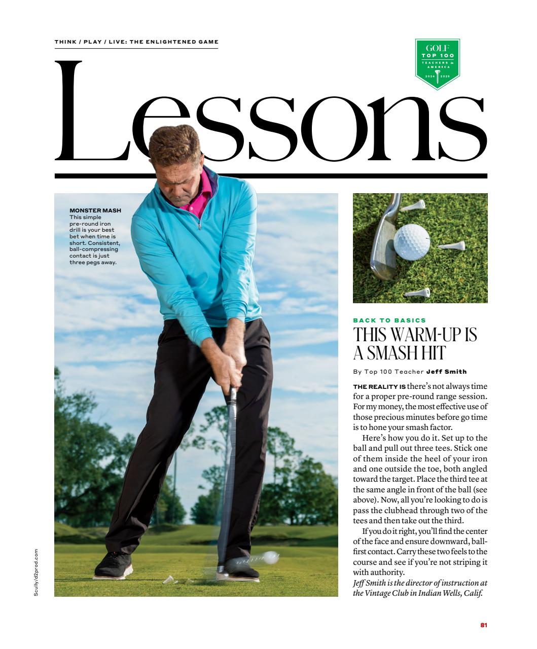 Golf Magazine Preview Pages