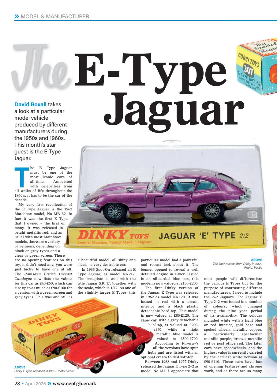 Collectors Gazette Preview Pages