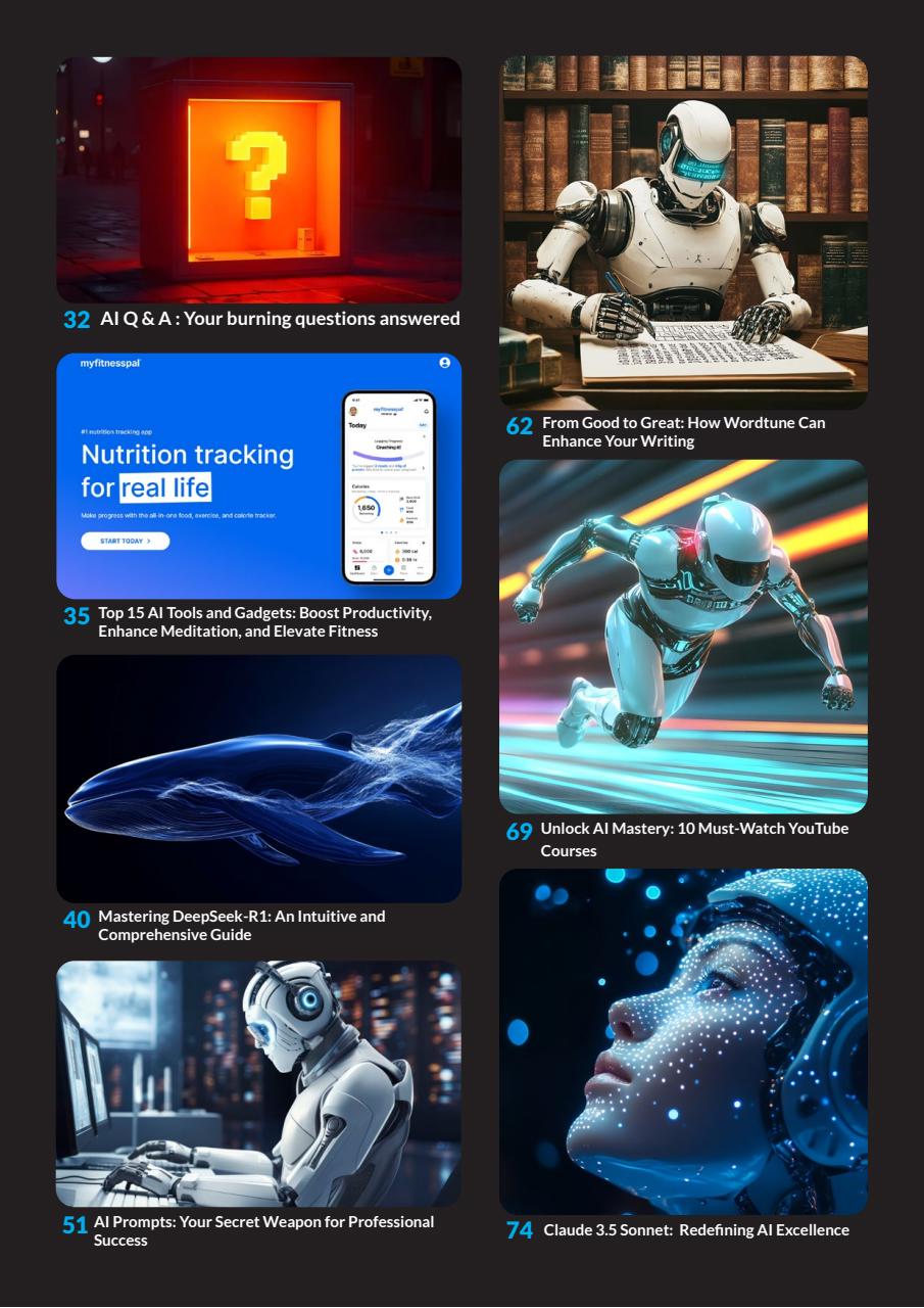 Tech AI Magazine Preview Pages