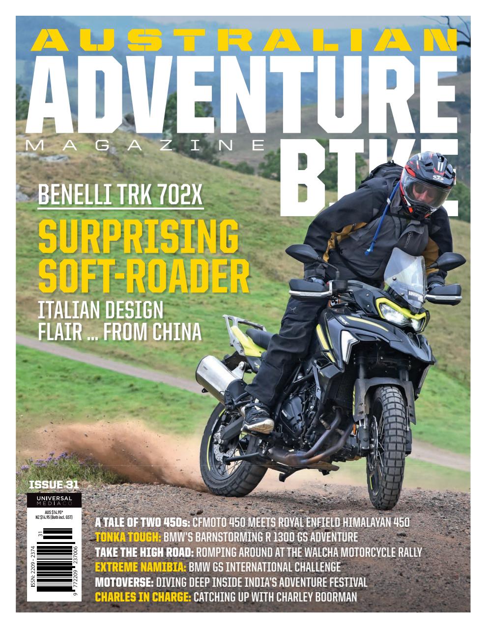 Australian Adventure Bike Preview Pages