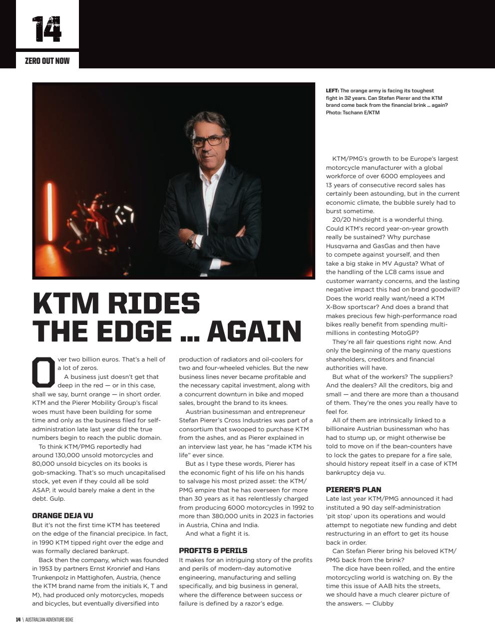 Australian Adventure Bike Preview Pages