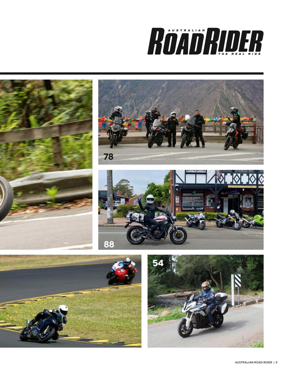 Australian Road Rider Preview Pages