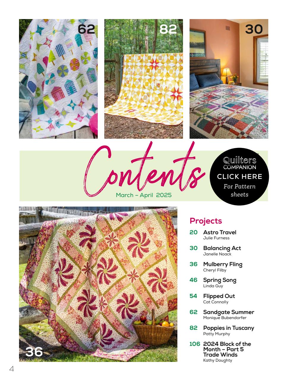 Quilters Companion Preview Pages