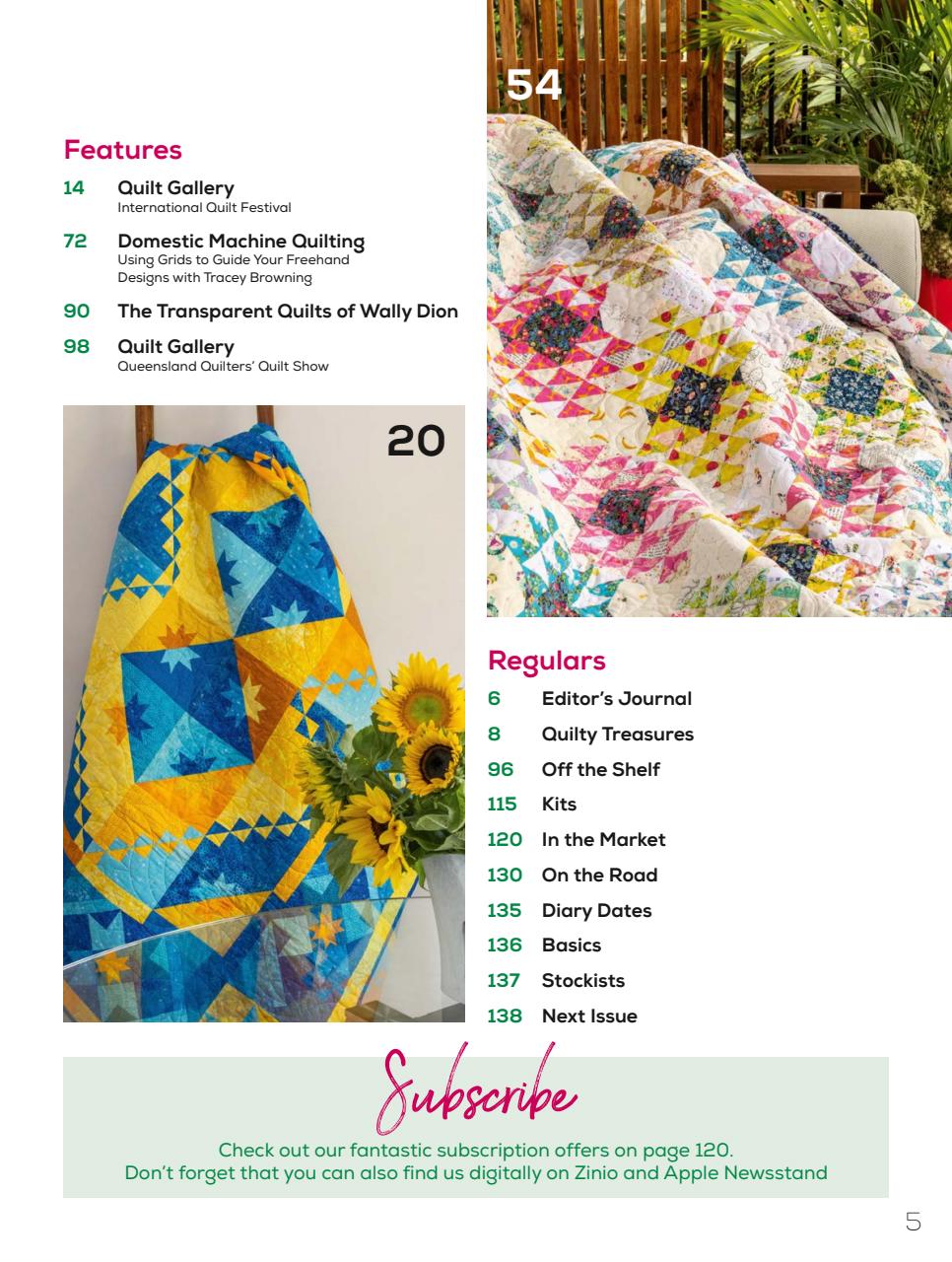 Quilters Companion Preview Pages