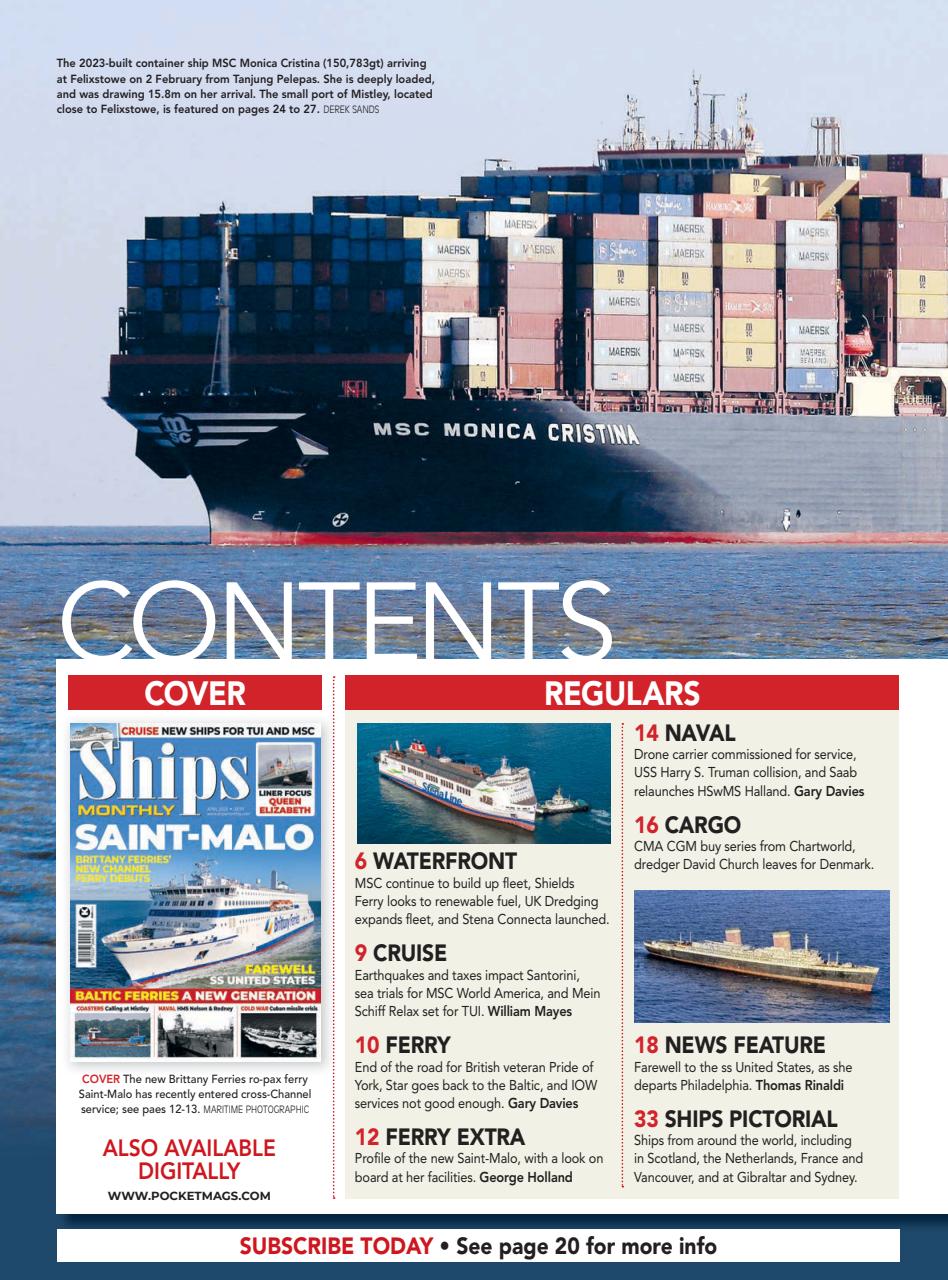 Ships Monthly Preview Pages